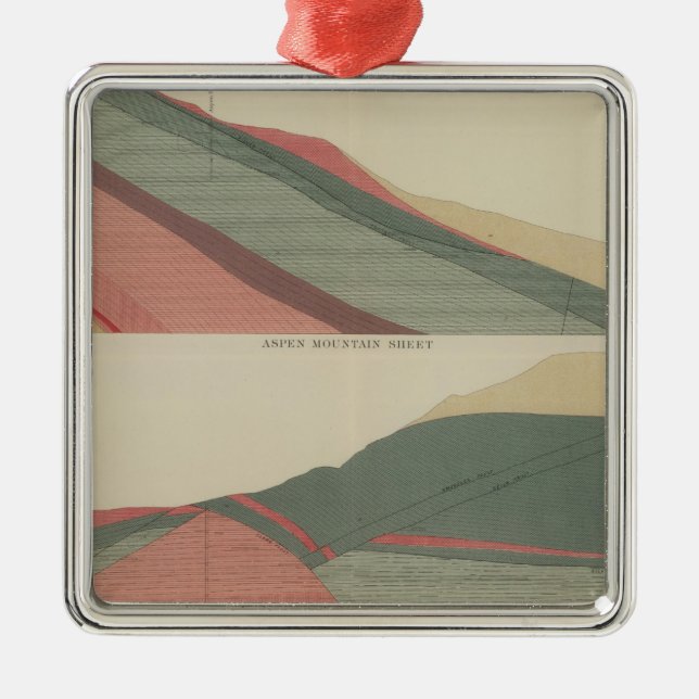 Smuggler Mountain Sheet 3 Metal Ornament (Front)