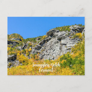 Smugglers Notch in Vermont Holiday Postcard