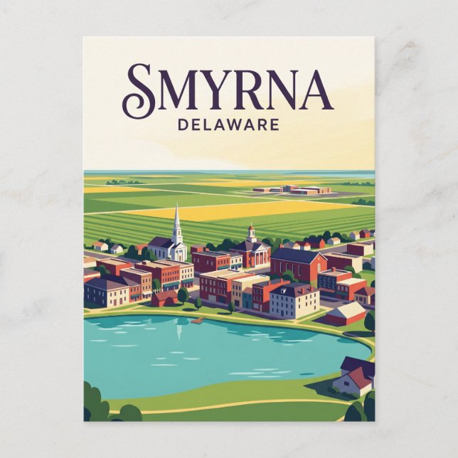 Smyrna USA Postcard (Front)