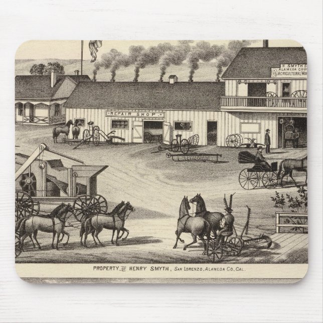 Smyth, Adams properties Mouse Pad (Front)