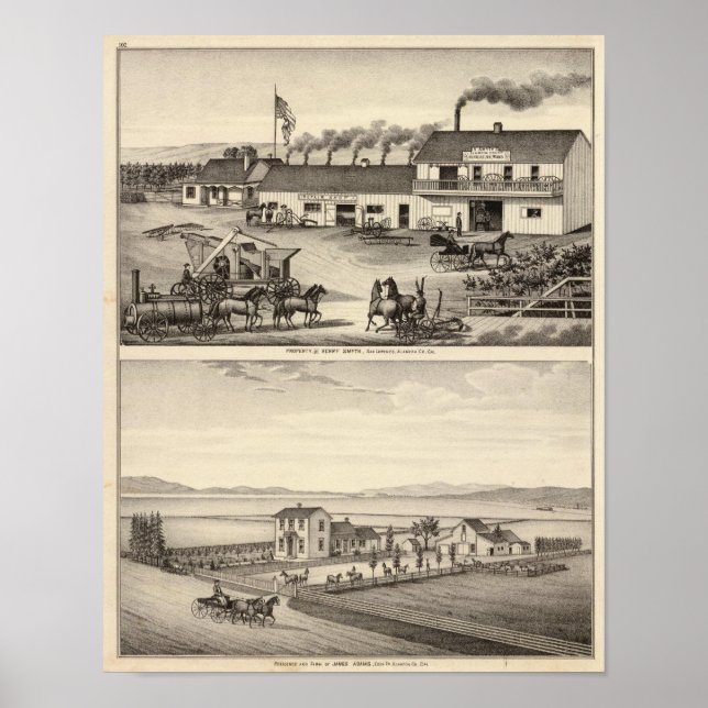 Smyth, Adams properties Poster (Front)