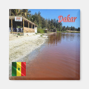 SN - Senegal - Dakar -  Panorama Magnet