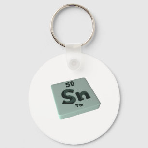 Sn Tin Keychain