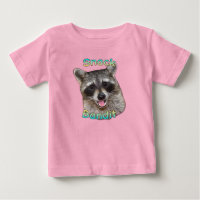 Snack Bandit Funny Raccoon Toddler T-Shirt – Cute