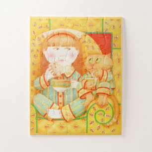 SNACK DE 11"X14" - Gros puzzle