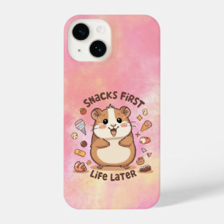 Snack First, Life Later – Funny Snack Lover  iPhone 14 Case