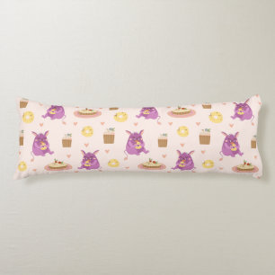 Snack Monsters  Body Pillow
