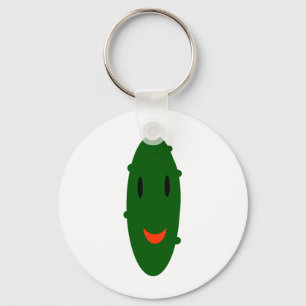 Snack Pickle Keychain