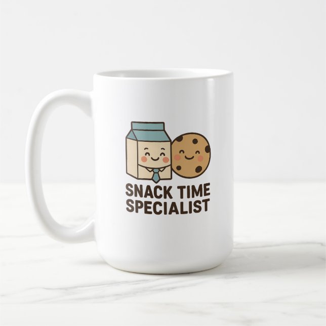 Snack Time Specialist Coffee Mug (Left)