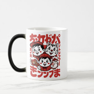 Snack Time Squad – Retro Mascot Madness Magic Mug
