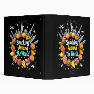 Snacking Around The World Fast Food Travel Travele Binder
