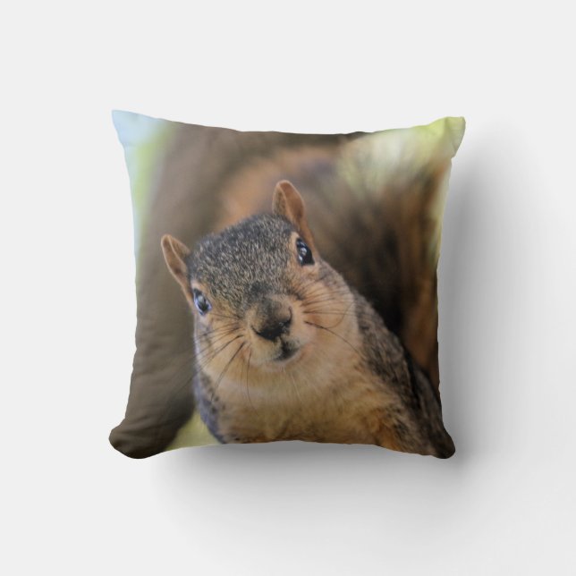Snacks? I LOVE snacks! Throw Pillow (Front)
