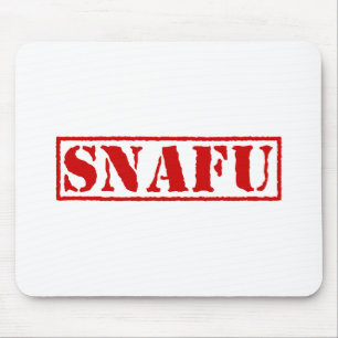 SNAFU MOUSE PAD