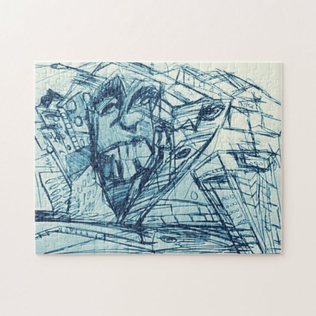 SNAGGLE CITY JIGSAW PUZZLE (Horizontal)