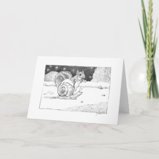 Snail and Squirrel card