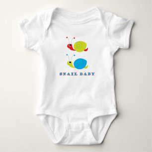 Snail Baby Bodysuit