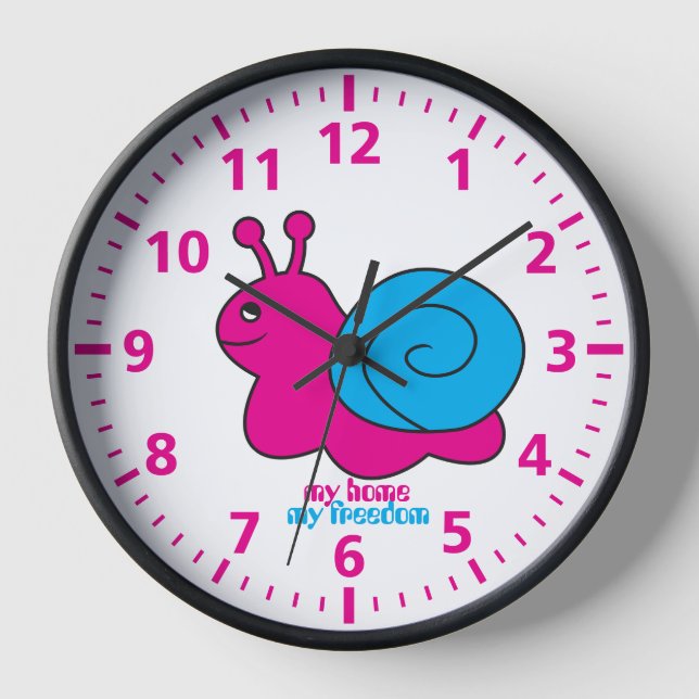 snail clock (Front)