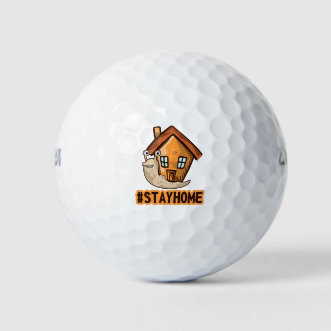 snail home golf balls (Front)