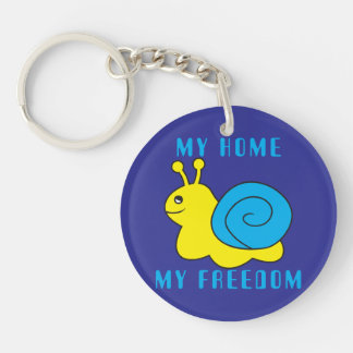 Snail Keychain