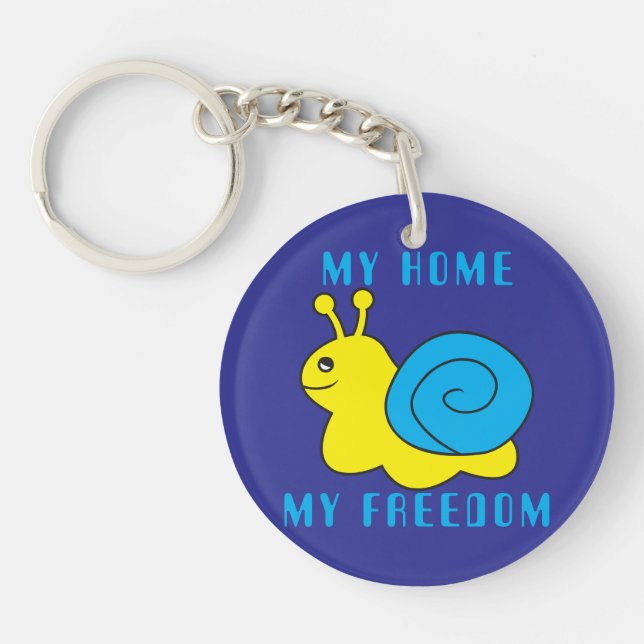 Snail Keychain (Front)