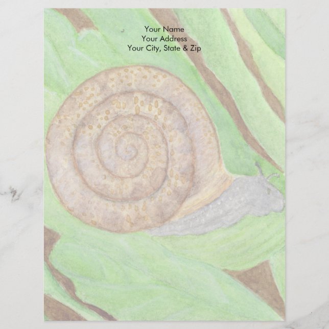 Snail Letterhead (Front)