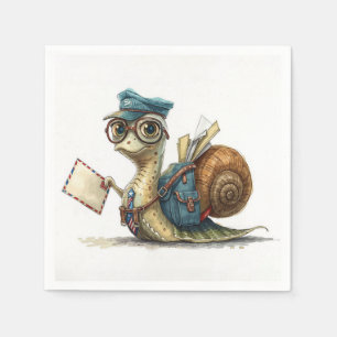Snail Mail Carrier Napkin