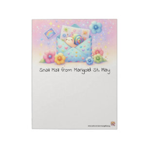 Snail Mail Happy Mail Notepad