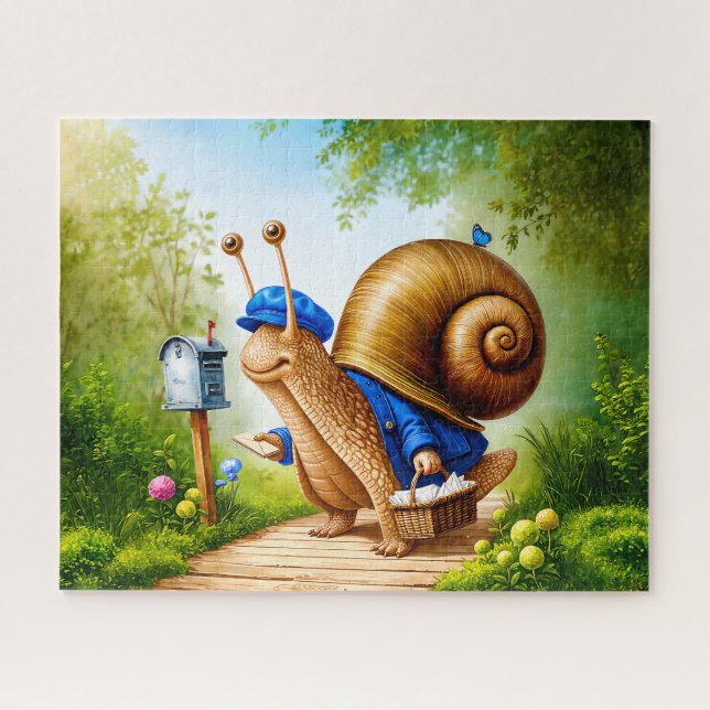 Snail Mail Jigsaw Puzzle (Horizontal)
