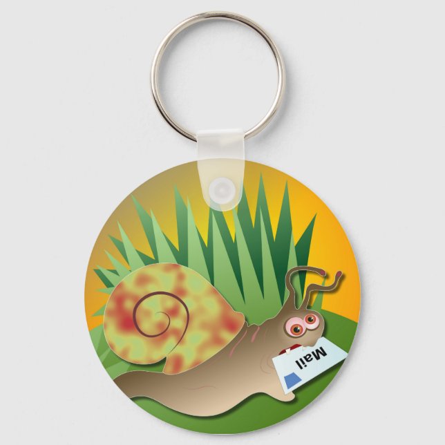 Snail Mail Keychain (Front)