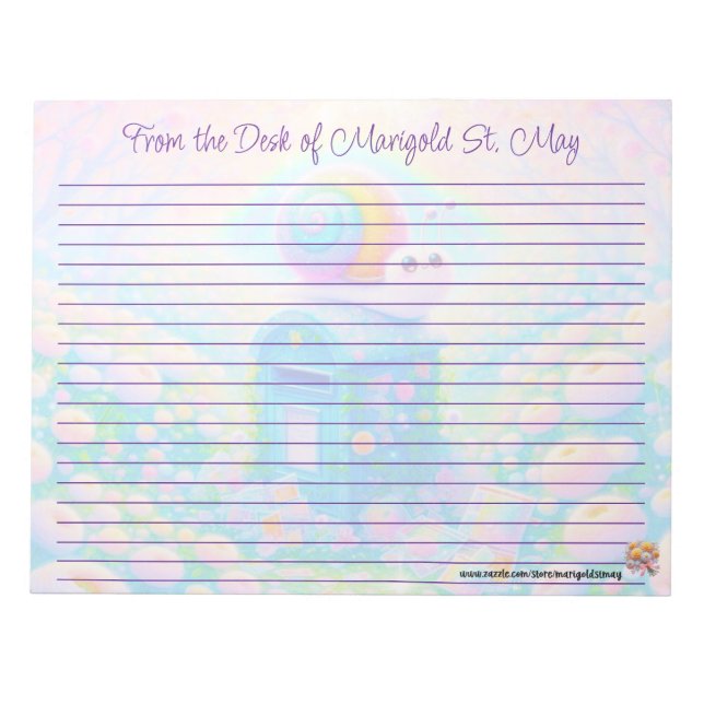 Snail Mail Notepad (Front)