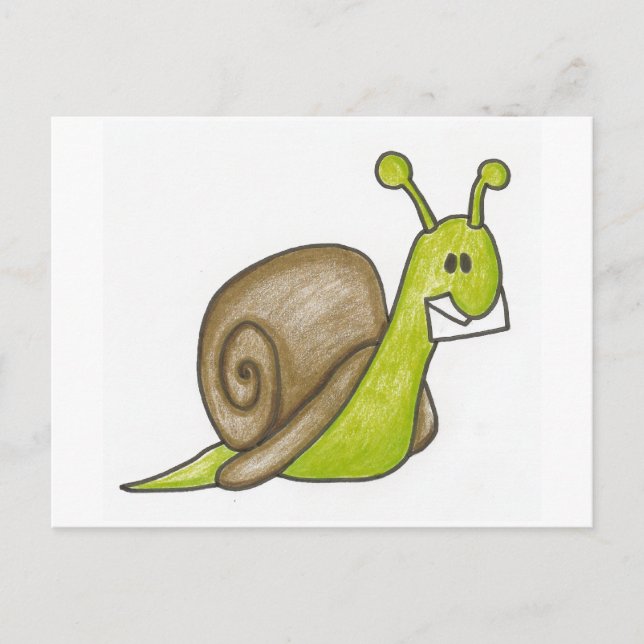 Snail Mail Postcard (Front)