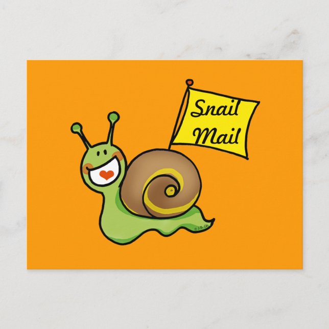 Snail Mail Postcard (Front)