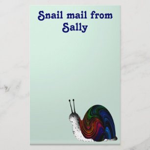 Snail mail stationery