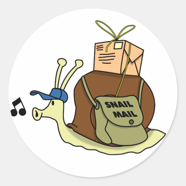 Snail Mail Stickers (Front)