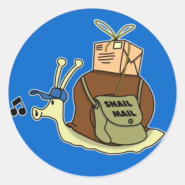 Snail Mail Stickers (Front)