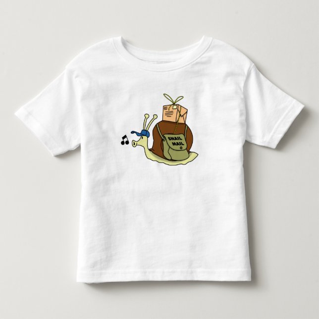Snail Mail Toddler Twofer T-Shirt (Front)