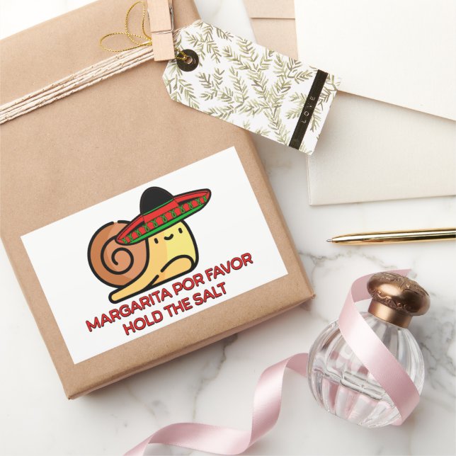 Snail Margarita por favour, hold the salt Sticker (Gifting)