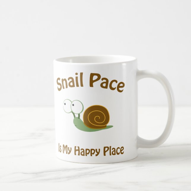 Snail Pace Coffee Mug (Right)
