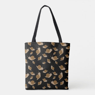 Snail Pattern Tote Bag
