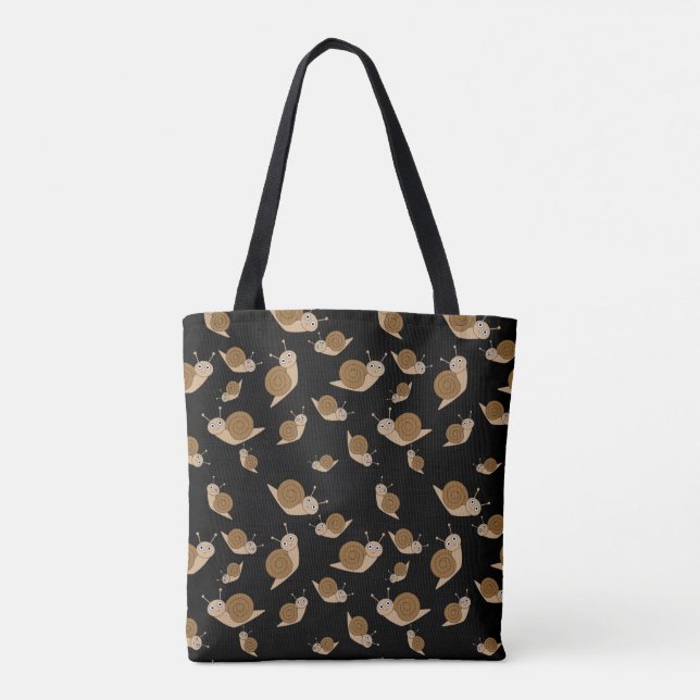 Snail Pattern Tote Bag (Back)
