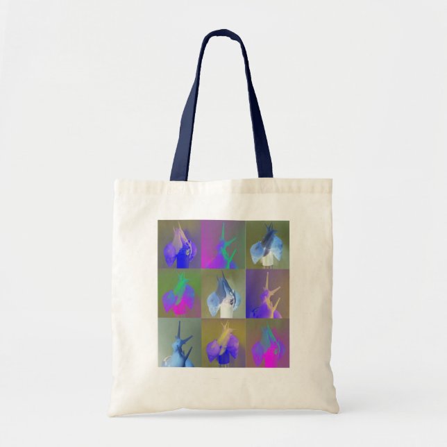 Snail Pop Art Tote Bag (Front)