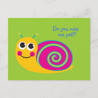 Snail Post Card