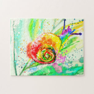 Snail Puzzle Beautiful Colours