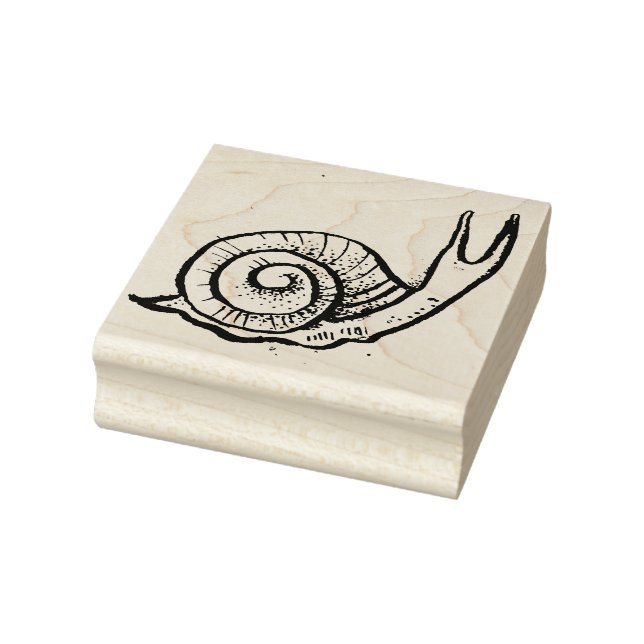 Snail Rubber Stamp (Stamp)