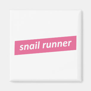 Snail Runner, Slow Runners Magnet