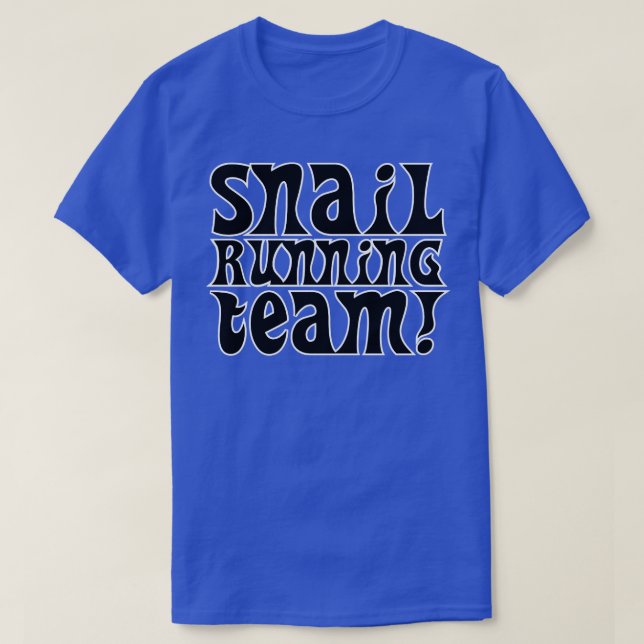 SNAIL RUNNING TEAM T-Shirt (Design Front)