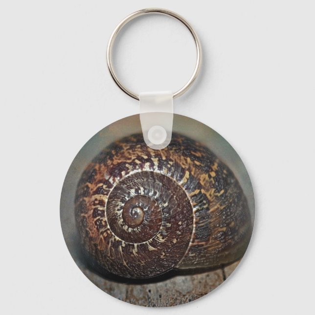 Snail Shell Keychain (Front)
