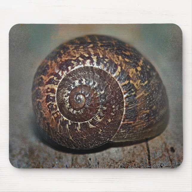Snail Shell Mouse Pad (Front)