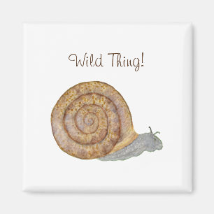 Snail T-Shirt Magnet