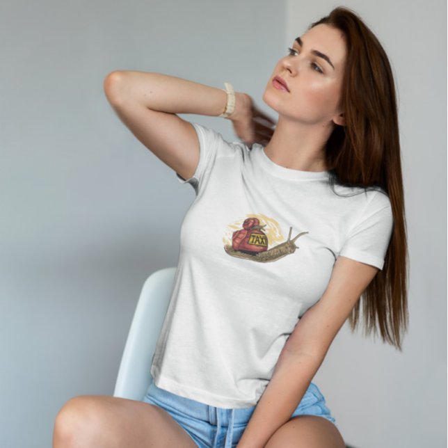 Snail Taxi T-Shirt (Creator Uploaded)